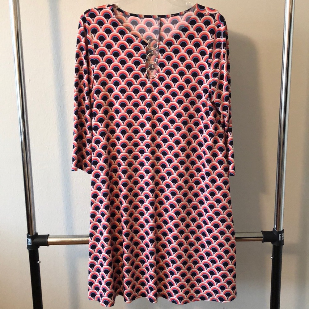 Rainbow design dress